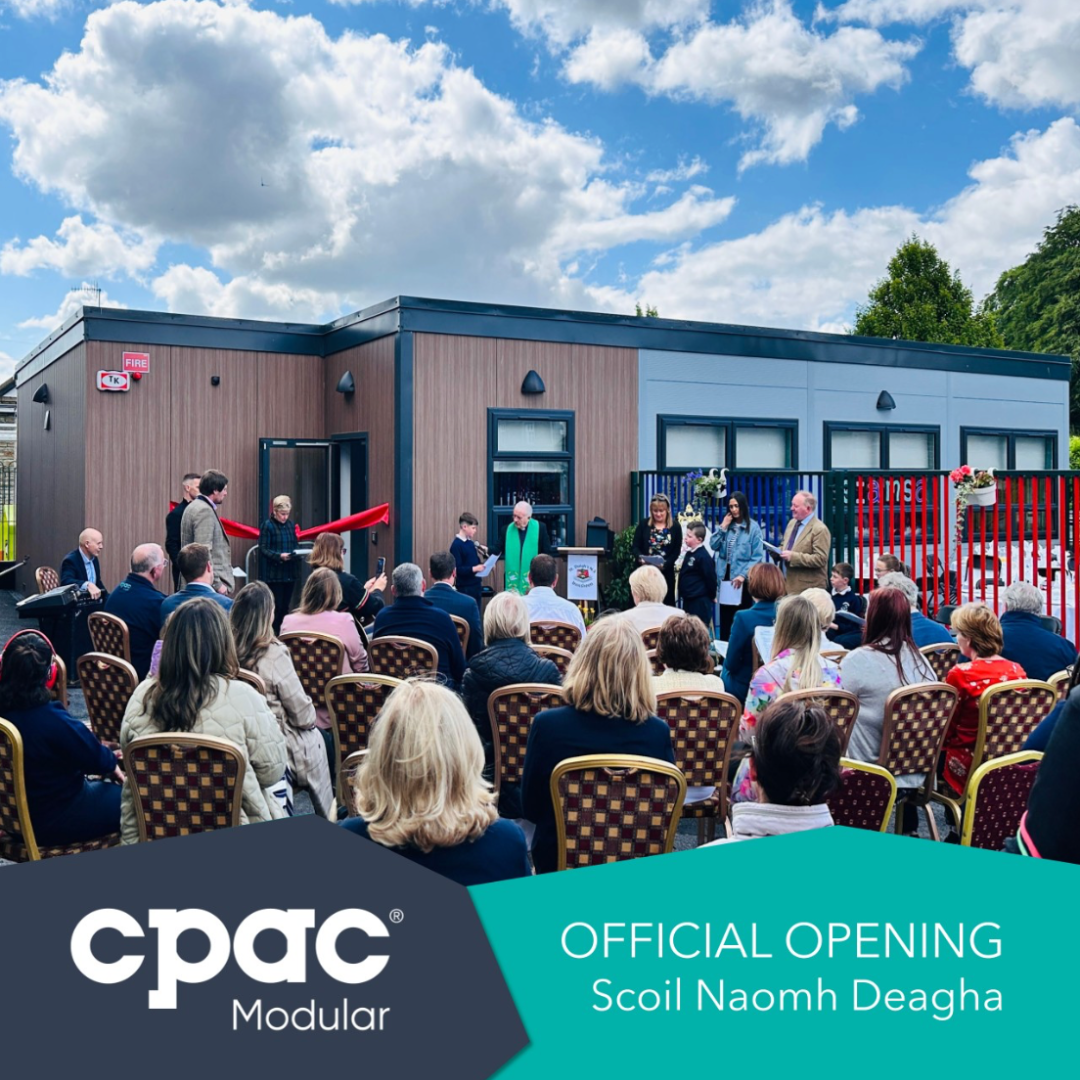 A very special day at the official opening of Scoil Naomh Deagha's newly built special education needs facility.