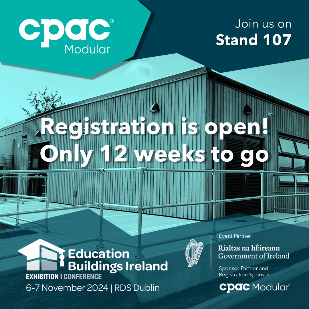 Join us at Education Buildings Ireland 2024 Exhibition and Conference.