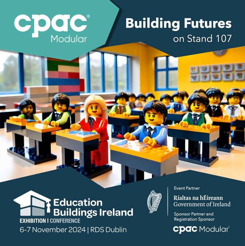 Register today for Education Buildings Ireland 2024 Exhibition and Conference!