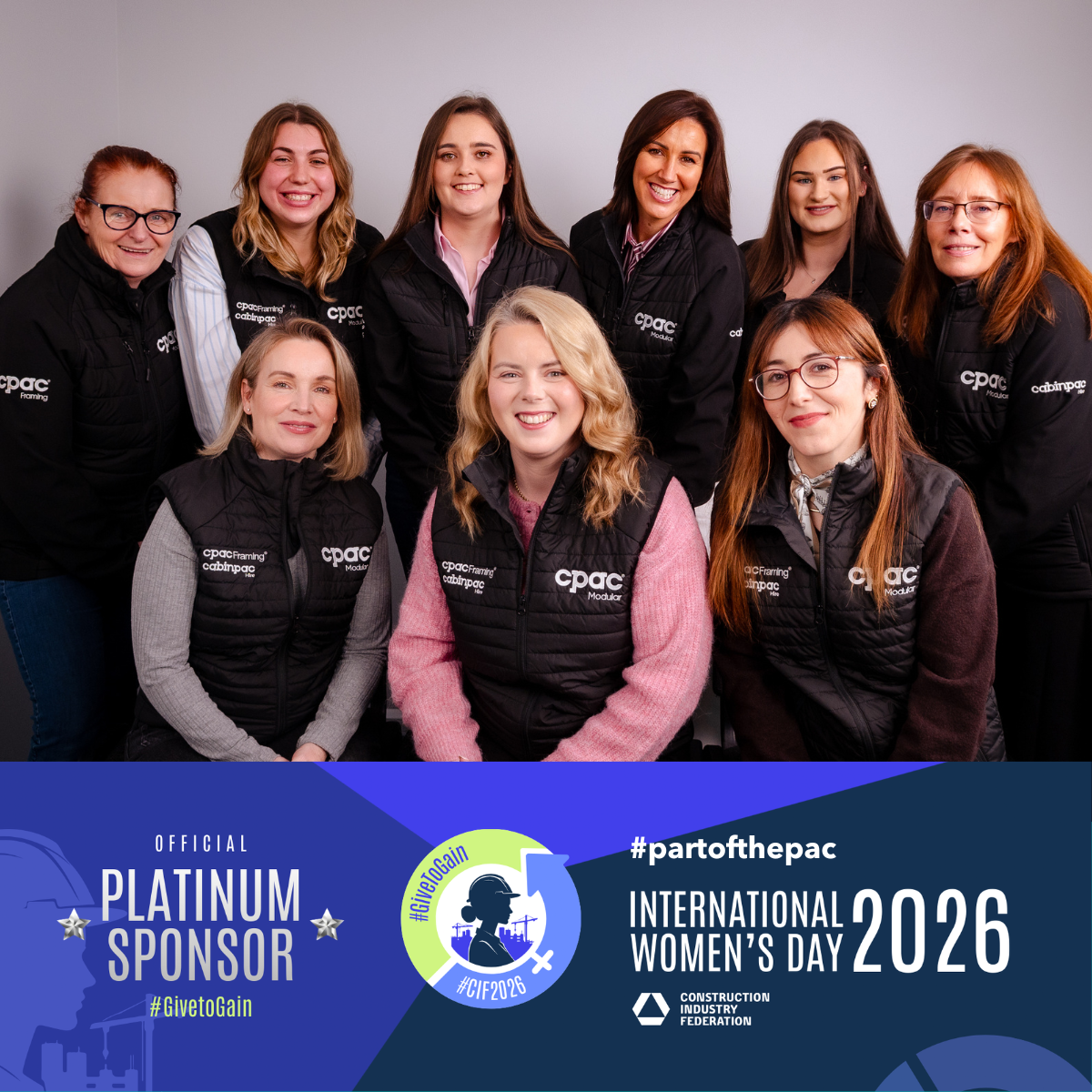 Platinum Sponsor: CIF International Women’s Day