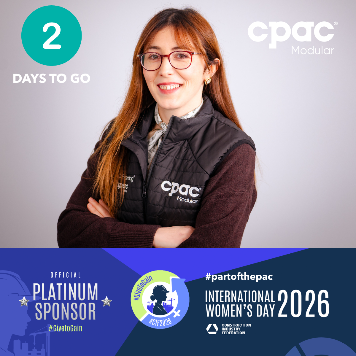 CIF IWD: Two days to go!